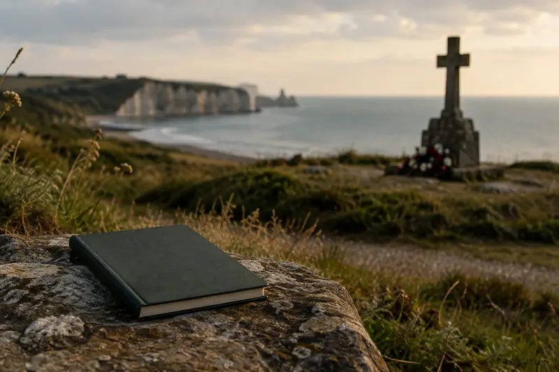 Littoral normand dans une atmosphère de recueillement